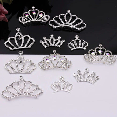 Металлический наряд маленькой принцессы ручной работы, аксессуар для волос, ободок, аксессуары