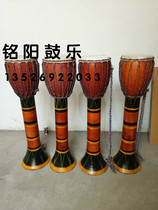 Elephant foot drum Yunnan Dai 90 cm Elephant foot drum 60 cm 1 meter a 2 meter elephant foot drum can be customized