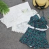 Áo tắm nữ ba mảnh gợi cảm mặc bikini ren áo che bụng nhỏ nước hoa hot xuân 2018 mới siêu thần tiên - Bộ đồ bơi hai mảnh 	bộ áo tắm 2 mảnh Bộ đồ bơi hai mảnh