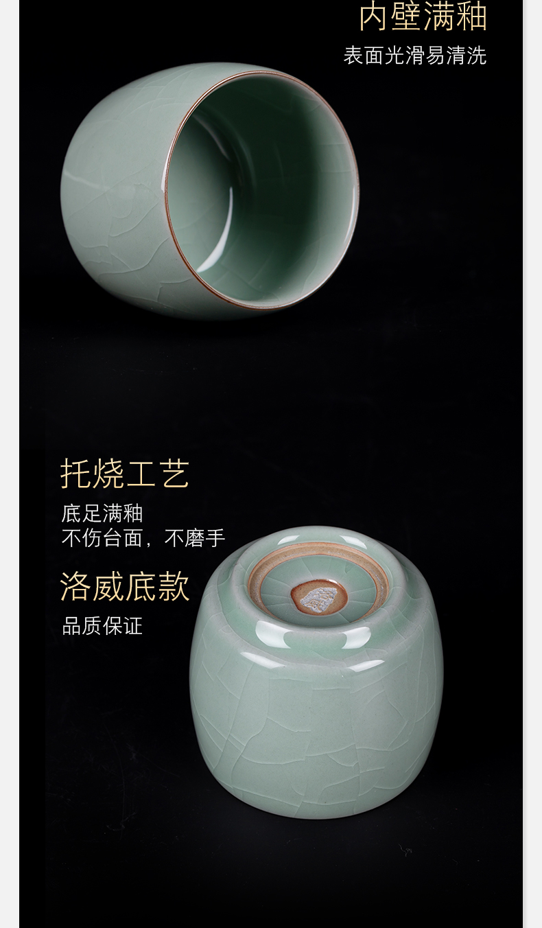 And your up master cup sample tea cup single CPU jingdezhen ceramic cups tea kungfu tea set elder brother up drive