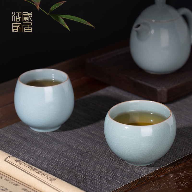 Small single cup your up CPU kung fu tea set sample tea cup your porcelain of jingdezhen ceramics slicing can raise the use master CPU
