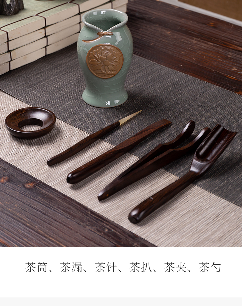 The Six gentleman, your up tea sets accessories of jingdezhen tea service detong ChaGa) ChaBo ChaZhen TSP