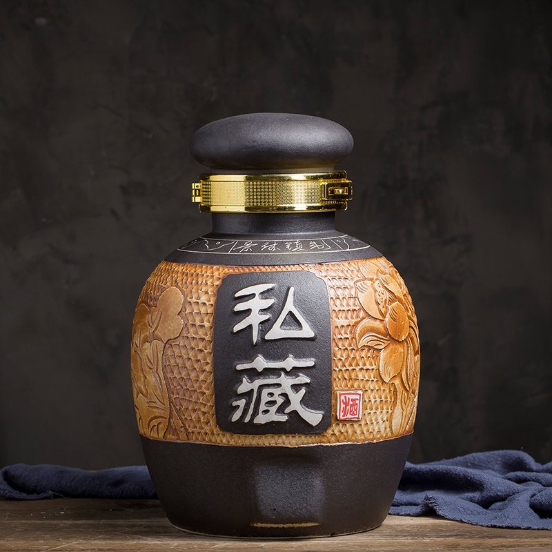 Clearance!!!!!! Jingdezhen ceramic household Chinese style restoring ancient ways bottle wine liquor wine jar it wine bottle wine