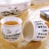 Độc thân teacup Jingdezhen gốm kungfu bộ chén đặt hộ gia đình đơn giản trà đôi cách nhiệt tách bộ ấm chén pha trà đẹp Trà sứ