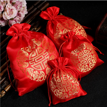 Wedding red candy bag wedding candy box wedding candy bag gift bag handbag full moon wedding Egg Bag