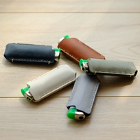 Nổi. Life Pure leather handmade nhẹ hơn bộ bao da dùng một lần - Bật lửa bat lua