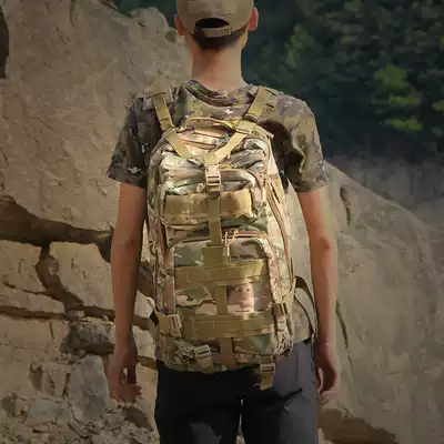 Outdoor large multi-function sports camouflage tactical backpack CS travel camping special forces mountaineering combat backpack