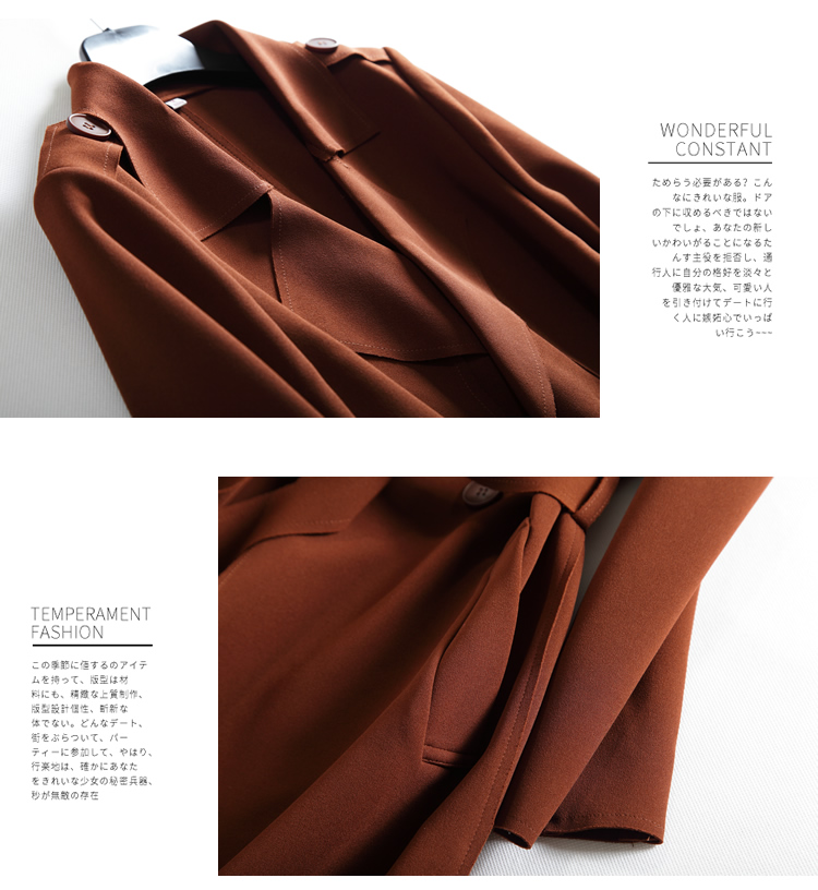 Trench pour femme en Polyester - Ref 3226129 Image 15