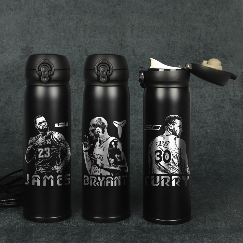 NBA basketball insulation cup James Curry Kobe Owen Leonard Harden Lakers sports water cup custom