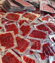 Fresh Antler Slice Plum Blossom Deer Antler Slice Whole Slice 50 gr Antler Fresh Antler