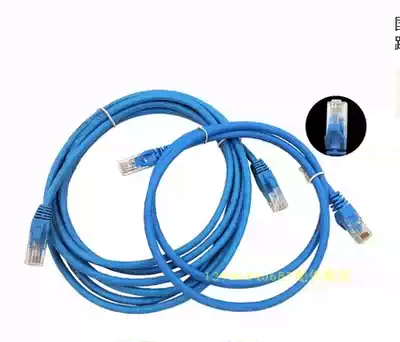 Search Meow Meow category 6 network cable 8-core cat6a dual screen shield jumper high-speed gigabit broadband cable Pure copper computer network cable 3 meters long Category 6