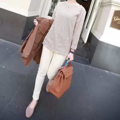 Uhome autumn Joker casual narrow-leggings women wear thin ankle-length pants stretch pants women pencil pants tide