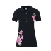 Porter nữ mùa hè mới POLO in áo ve áo thoáng khí thoải mái thoải mái thường xuyên áo thun cotton 601712 - Áo polo thể thao 1áo polo nữ trắng Áo polo thể thao