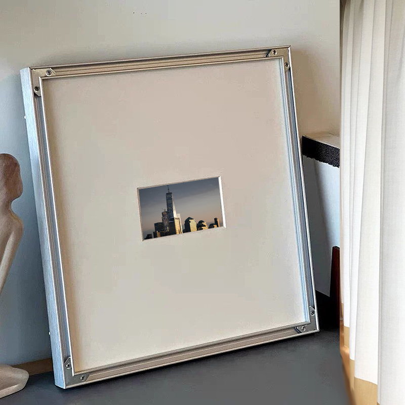 DIY Aluminum Picture Frame for Framing Polaroid Photos, Posters, Puzzles, Calligraphy, Aluminum Alloy Photo Frame for Wall Hanging Decoration, Creative