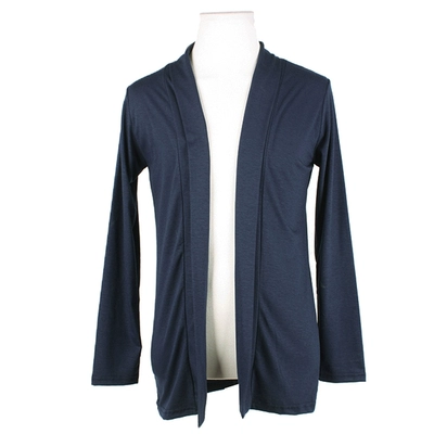 "Bây giờ" Áo khoác nam dệt kim màu trơn mới tinh khiết dành cho nam Hàn Quốc phiên bản mỏng của Hàn Quốc áo len dệt kim-CD007 - Cardigan
