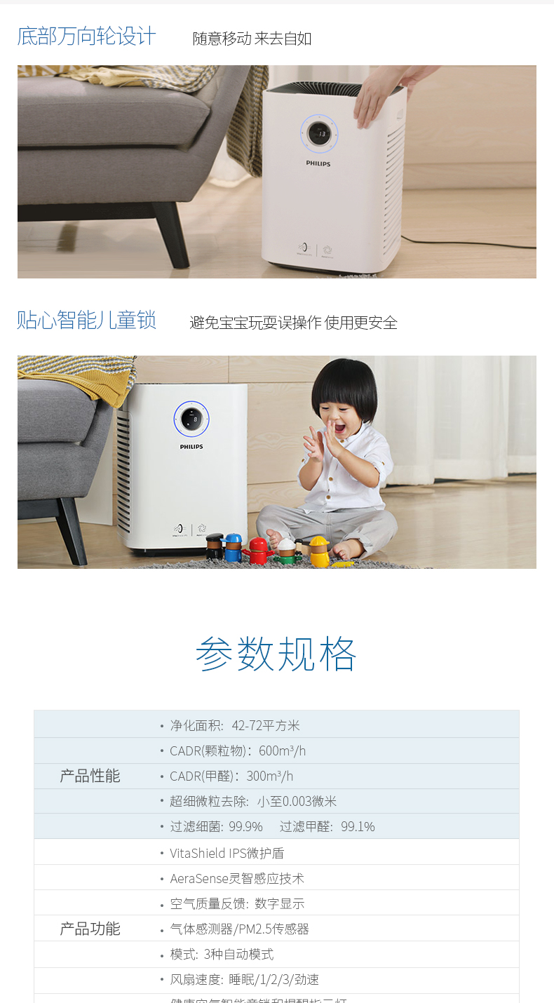 máy khử mùi ô tô Máy lọc không khí gia đình Philips AC5660 cùng với máy lọc khói thông minh phòng ngủ nhỏ formaldehyd xiaomi máy lọc không khí
