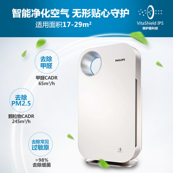 Philips 飞利浦  AC4072 家用空气净化机 多重优惠折后￥1439包邮史低 可花呗6期免息分期