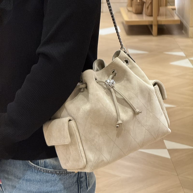 Directly Shipped from the Usa, Tory Burch Charlie Bucket Bag, Single Shoulder Crossbody, Non-Returnable Directly Shipped from the Usa, Tory Burch Charlie Bucket Bag, Single Shoulder Crossbody, Non-Returnable
