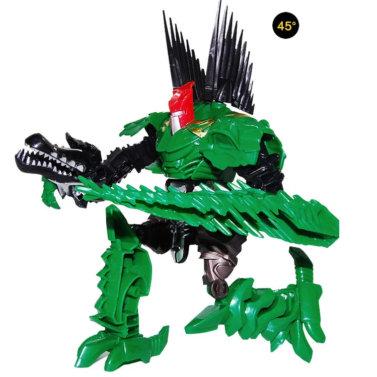 Đồ chơi biến dạng King Kong 4 Tyrannosaurus Rex Dây thừng Tyrannosaurus Khủng long Robot Mô hình Cậu bé Món quà năm mới - Gundam / Mech Model / Robot / Transformers