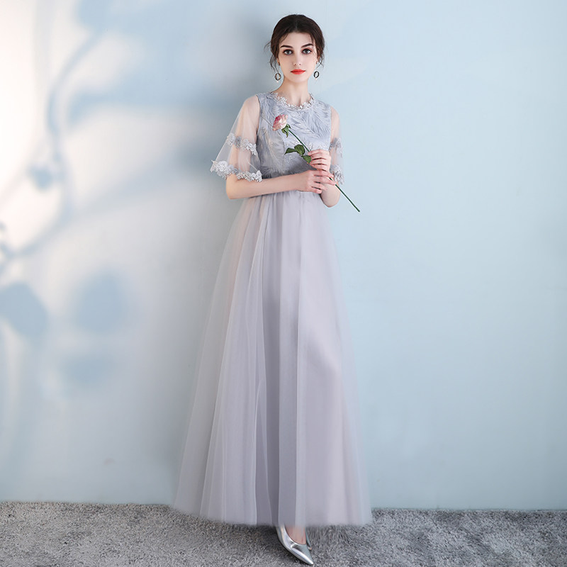 Robe de soirée      manchon de cloche - Ref 3210642 Image 3