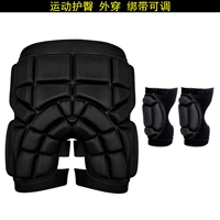 Черные ягодицы+коленные прокладки (галстук можно отрегулировать)