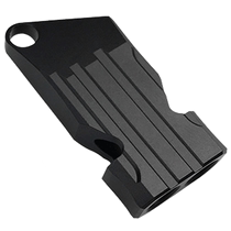 Titanium alloy high-frequency whistle high-pitched outdoor sports survival non-nuclear teacher doomsday survival professional special life-saving