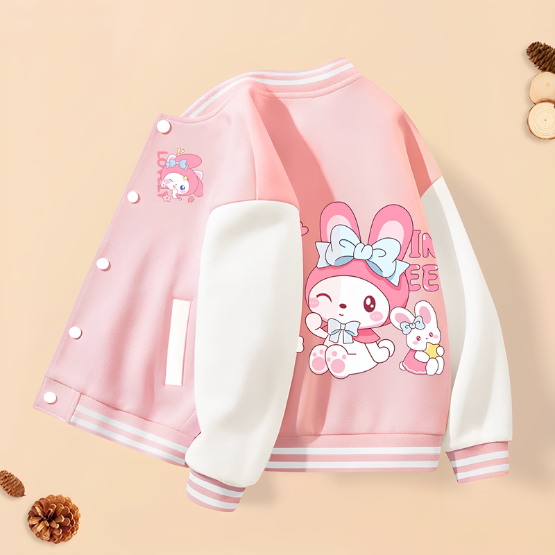 Children's Jacket Autumn Girls' Baseball Jacket Unique and Beautiful Small Jacket Autumn Wear 2026 New Children's Outerwear