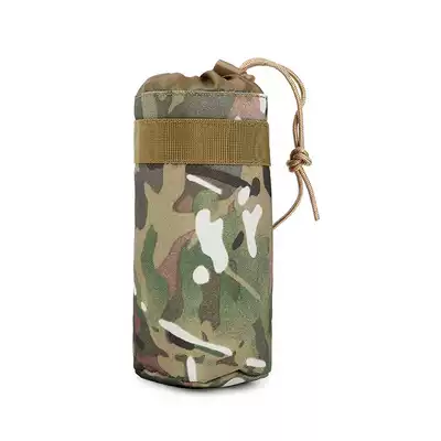 Outdoor Tactical Water bottle bag camouflage storage bag molle tactical waist attachment bag vest outside bag combination bag