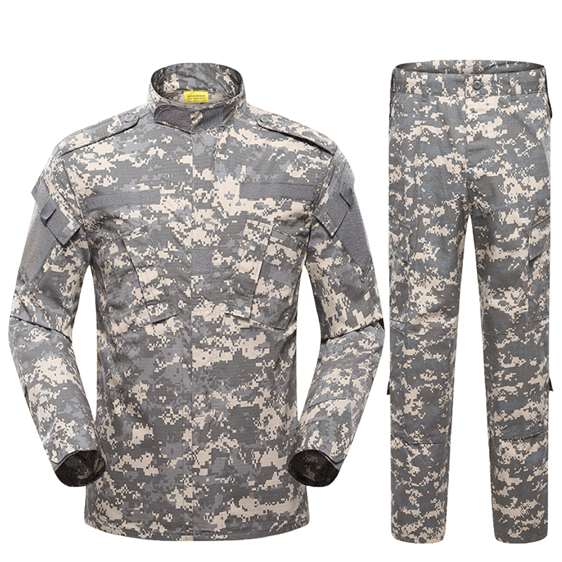 Outdoor Army Meme Tactical Camouflak Suit External Army Special Soldiers Combat ACU camouflamenswear CS Next Combat Training Suit Men