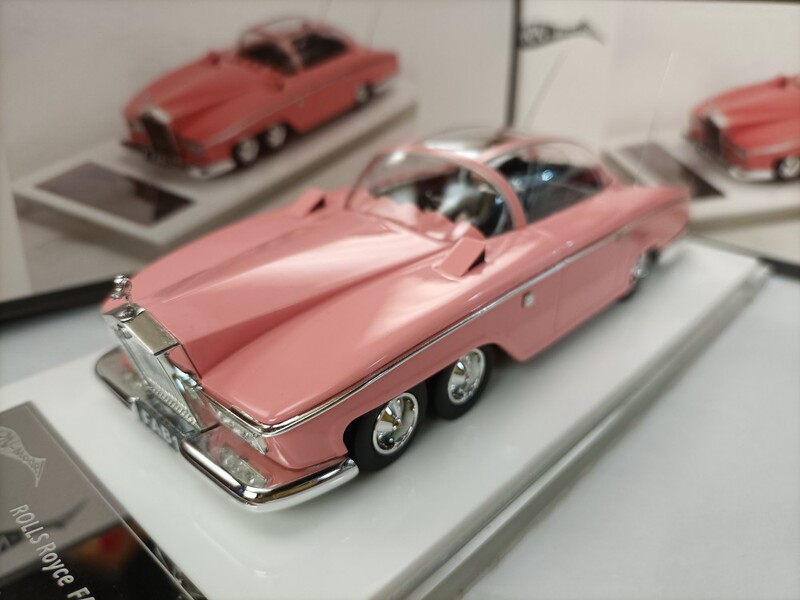 Hrn Thunderbird 1 43 Six-Wheel Rolls-Royce Car Model 6X6 Fab1
