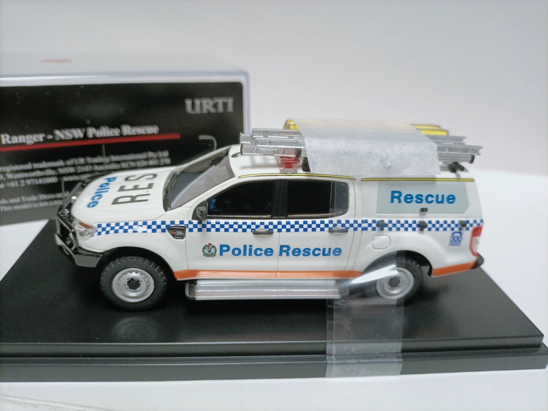 Trax 1:43 Ford Ranger Rescue Police Car Model Ford Ranger Nsw Police Rescue Trax 1:43 Ford Ranger Rescue Police Car Model Ford Ranger Nsw Police Rescue