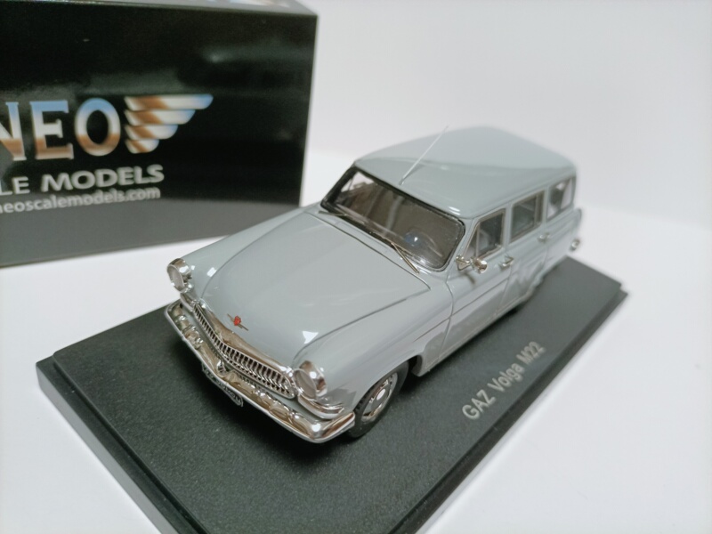 Neo 1 43 Soviet Volga Wagon Model Gaz M22 Volga Wagon 1960 Gray