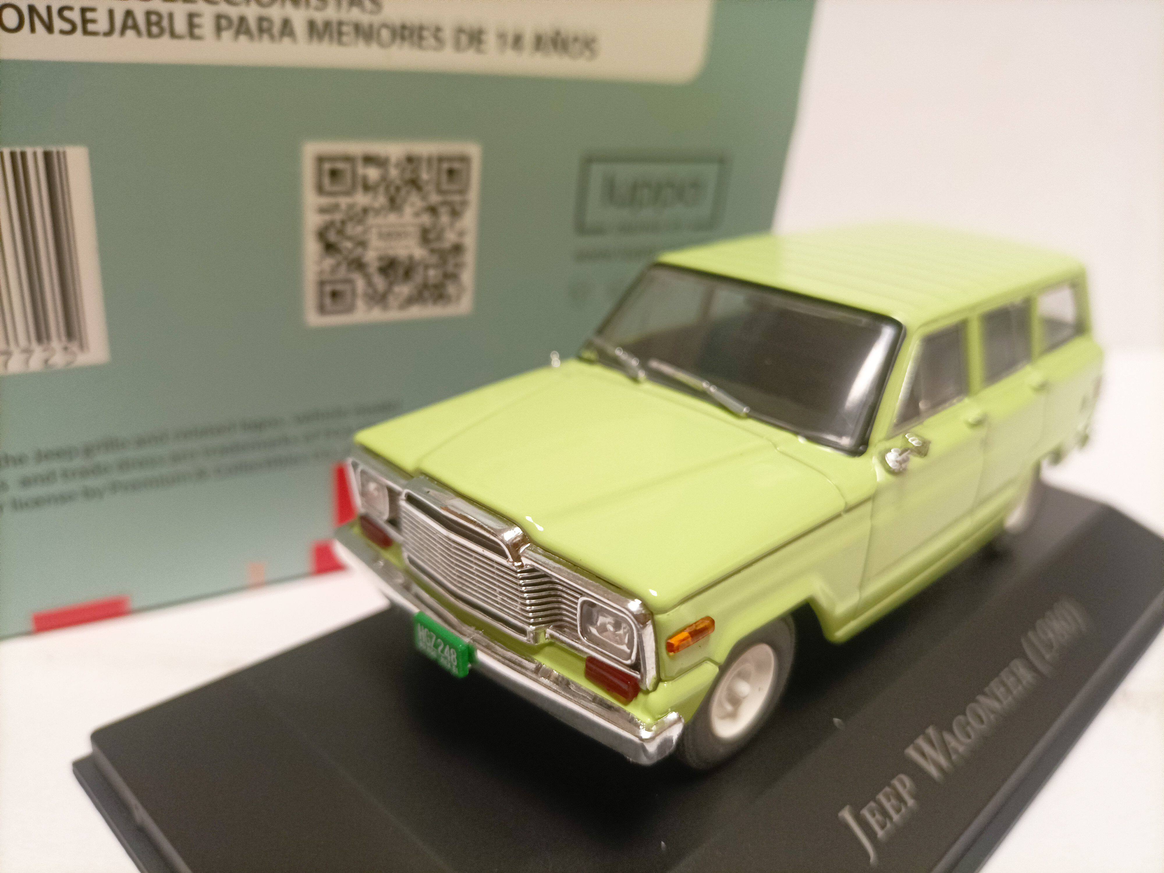 внедорожный универсал ixo Altaya 1 43 Jeep, модель Jeep Wagoneer 1980 года выпуска, прозрачно-зеленый