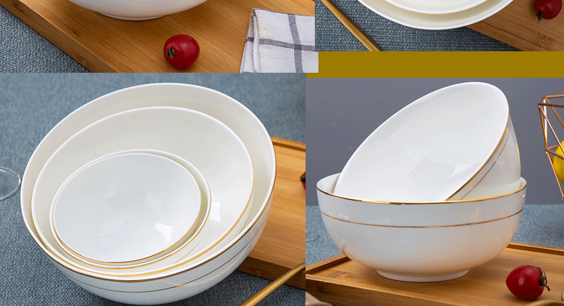 Jingdezhen porcelain bowl up phnom penh ipads porcelain tableware products to be 7 inches large bowl of beef noodles in soup bowl