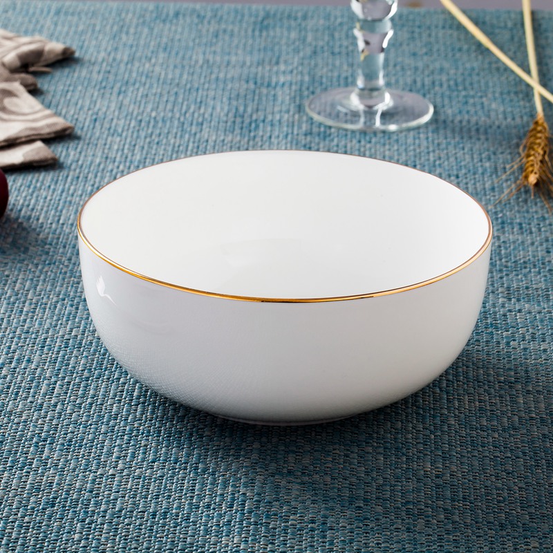 Paint edge Korean garden 5 inch bowl 7 inches of ipads soup bowl rice bowls rainbow such use tableware ceramics jingdezhen porcelain tableware