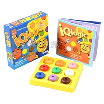 Nibbo nine-color logic positioning game chess puzzle logic thinking training intelligence parent-child interactive childrens toys