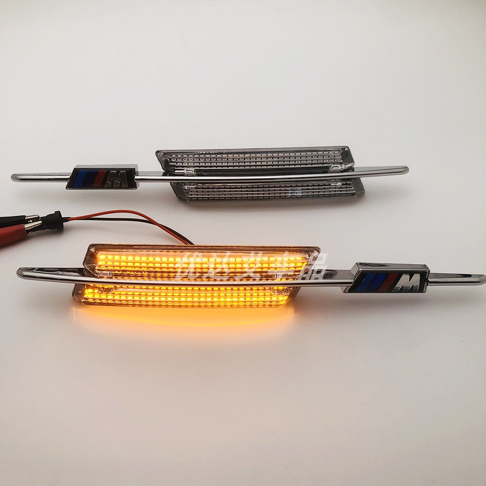 Suitable for BMWM mark side direction light old 3 series 5 series E84 leaf plate light E60E90 original position LED running water