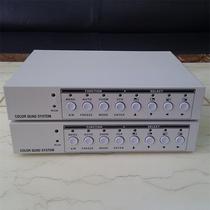 Picture splitter 8-way color eight-way video processor Full-time real bnc 12V1A video cutting