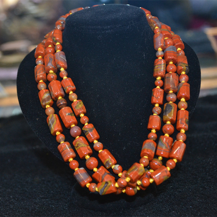 Boutique Warfare National Red Homo Stock 108 Grain Necklace North Ticket Material Hand Alchemy Accessories accessories Gift Men and women