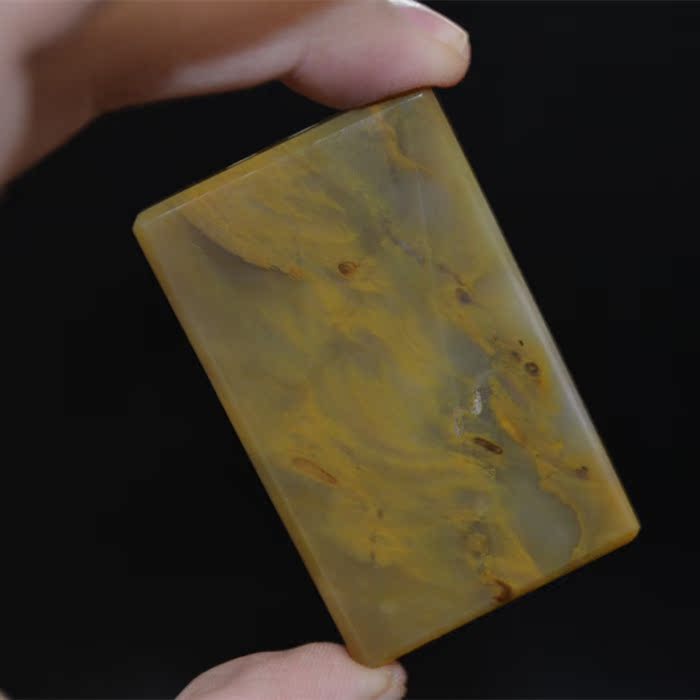 Boutique Liaoxi Chaoyang tree jade safe and sound brand Xiguan wooden jade pendant necklace hanging jewelry accessories