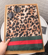 Tang Yan same BAO WEN scarf winter Korean version of female Joker thin cotton linen hand-held silk scarf shawl