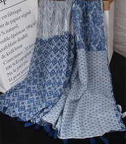 2018 thin multi-spelling scarf shawl dual-use womens summer new sunscreen silk scarves Joker holiday beach towel