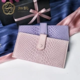 Дизайнерский сверхлегкий минималистичный ультратонкий кожаный бумажник, кошелек, из натуральной кожи, премиум класс