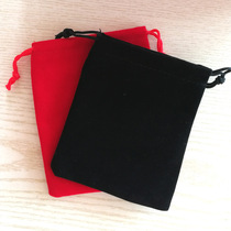 Black velvet bag red velvet bag corset bag gift bag jewelry bag lucky bag mobile phone drawstring bag