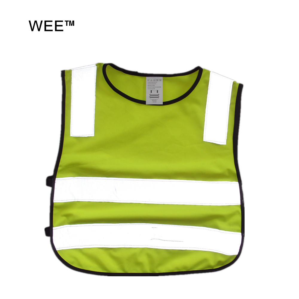 WEE micro-to child elementary school children's reflective vest waistcoat with reflective clothing traffic safety waistcoat