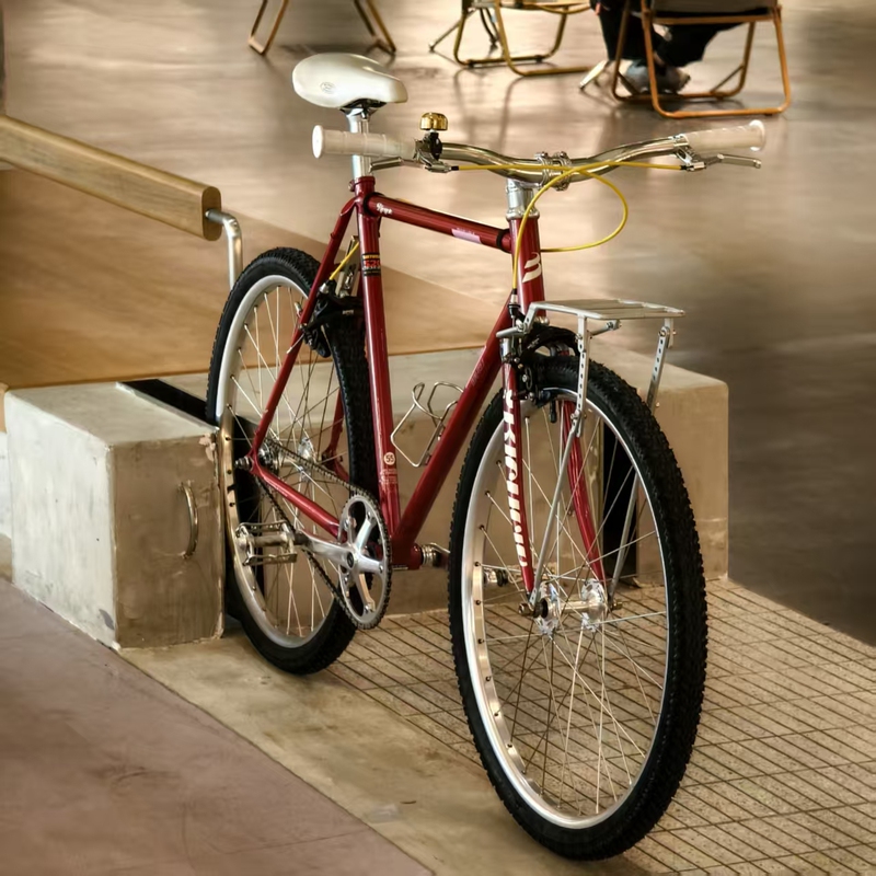 Bj Cycle Traveller_N Fixedgear Fixed Gear Bicycle Retro Steel Frame Gravel Bike