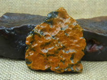 Fish seed cake Jasper small plate natural stone collection Alxa Gobi agate stone J