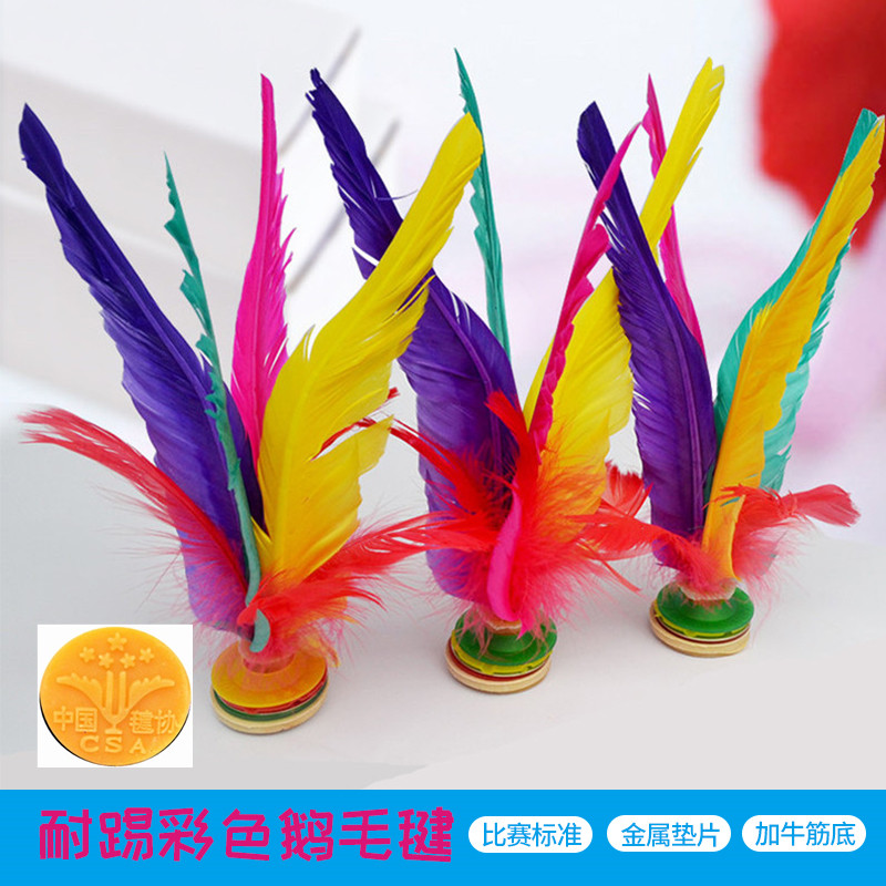 New Bodybuilding Shuttlecock XJ2008 Competition Standard Recommended Shuttlecock Colorful Goose Oxford Grand Flower Shuttlecock Fitness sport