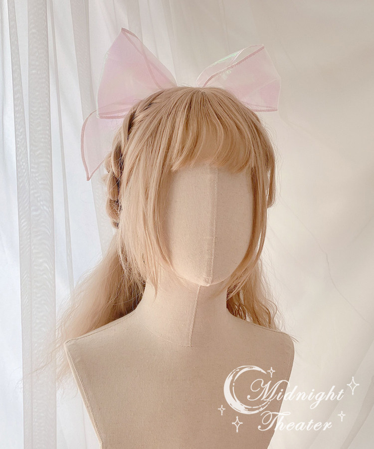 (In stock)La lune * Large bow edge clip (MT)