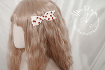 (Spot) bow light drop small object-hairclip (After12am)